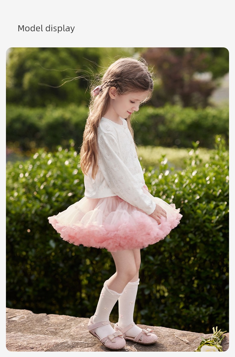 David Bella Girls' Tutu Skirt Summer New Style Kidsren's Pink Princess Skirt Baby Puffy Skirt — 15