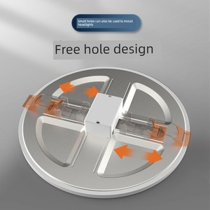 Freely Adjustable Panel Light with Cut-Out Opening, Ultra-Thin Adjustable Downlight 6W9W15W21W 3inch 4inch 6inch Round R