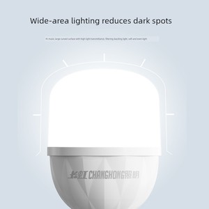 Changhong Lighting Bayonet B22 Led Bulb Old-Style Screw Base Indoor Household Ultra-Bright Full-Spectrum Eye-Protection 