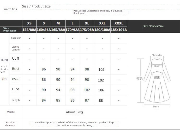 Autumn and winter grace V-neck Wool Vest Sleeveless Dress