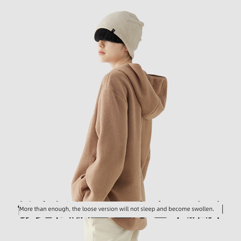 heat skin Women's money Fleece keep warm ventilation Hooded Sweater