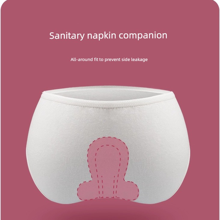 Disposable Underwear for Postpartum Women, Pure Cotton, Postpartum Travel, No-Wash, Daily Use, Men's Boxer Briefs, Sterile, Large Size — 4