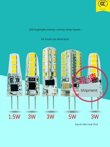 LED Living Room Bedroom 220V High Pressure Crystal Chandelier