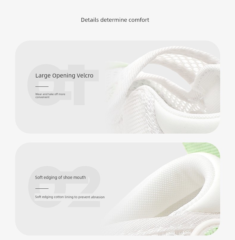 Baby Girl Summer Soft Bottom 3 Years Old Mesh Toddler Shoes — 9