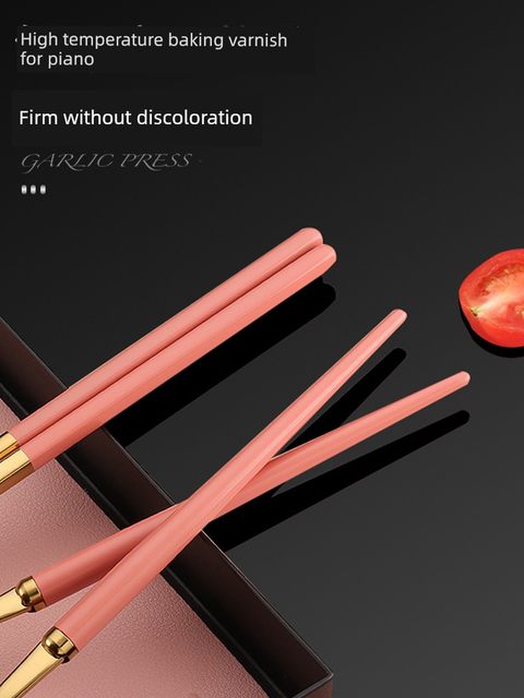 316 stainless steel chopsticks and spoon set portable tableware three-piece set for fork single student cute storage box