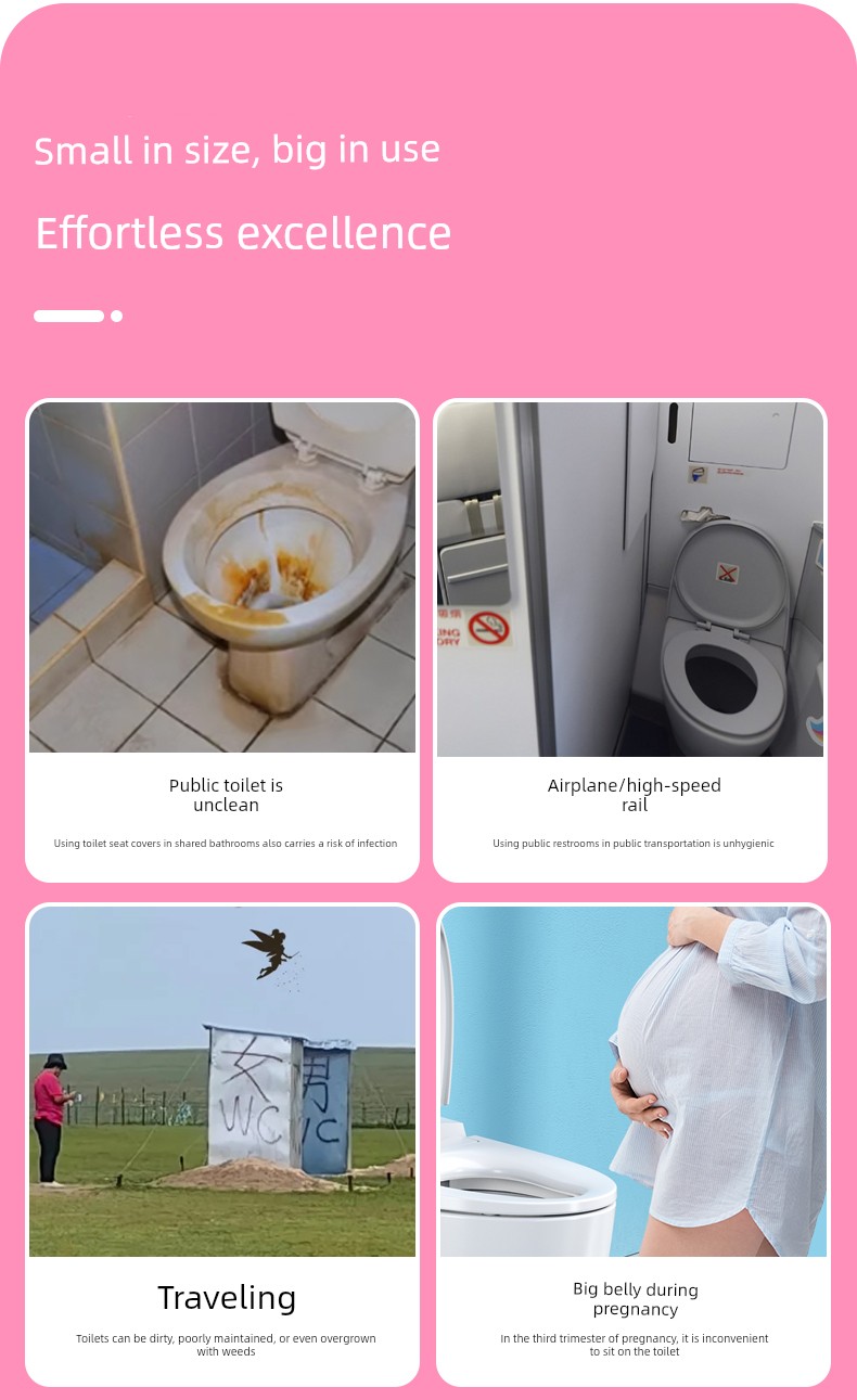 Standing Urination Device for Women, Disposable Urinal for Pregnant Women, Eliminates the Need to Squat, Allows Girls to Urinate While Standing — 4