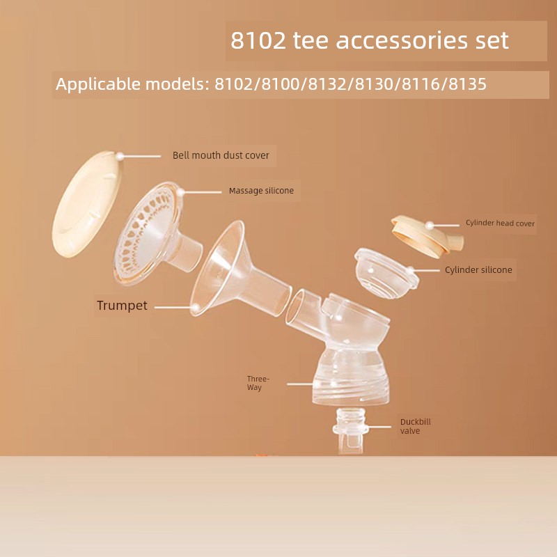 Xinbei Breast Pump Accessories Three-Way Valve 8132 Bilateral Electric Duckbill Valve 8116/8102/8130/8135 — 2