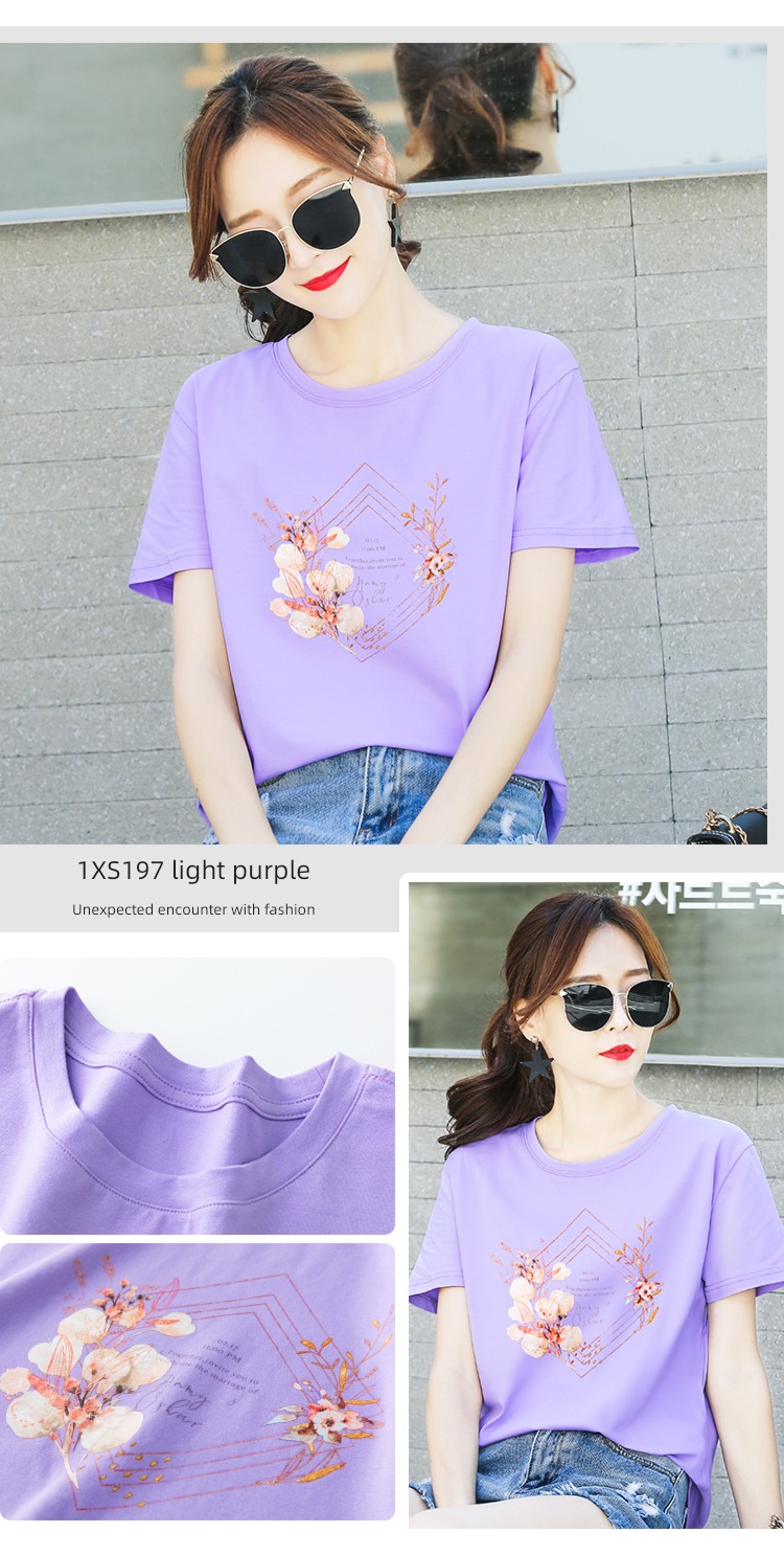 easy summer jacket ma'am Undershirt Short sleeve T-shirt