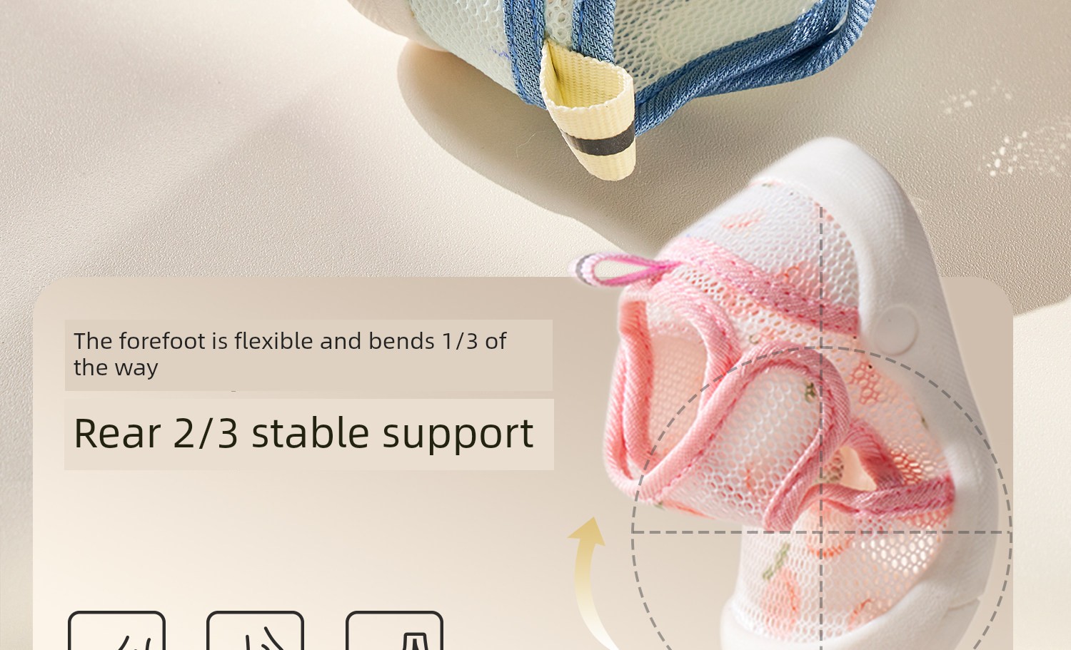 Kechao Baby Summer Sandals, Boys' Toddler Shoes, Indoor Non-Slip Baby Shoes, Soft-Soled Baby Mesh Shoes for Girls — 13