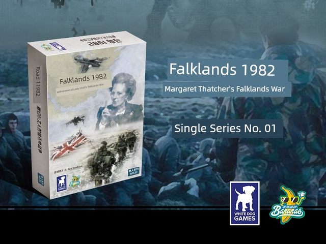 Genuine board game Horse Island 1982 Mrs. Thatcher's Falkland War War Chess Game Chinese version