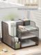 Office desk file storage rack vertical folder storage box desktop bookcase file rack pen holder stationery information rack