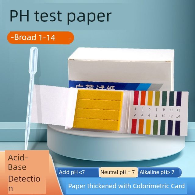 PH test strip pH test fish tank water quality detection urine amniotic fluid acid and alkaline test strip soil standard