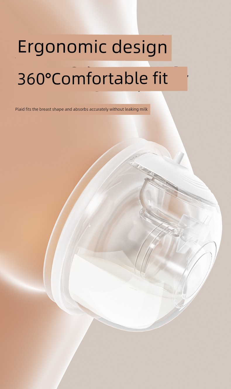 Dad's Quality Check | October Crystal P3 Double-Sided Electric Breast Pump, Fully Automatic, Painless, Hands-Free, Silent Milk Collector — 24