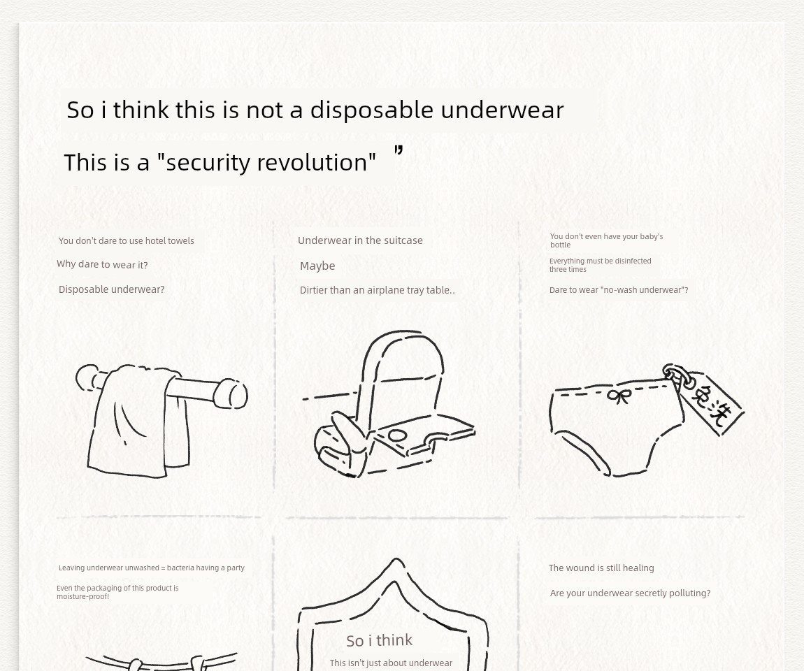 [Recommended by Li Weijia] Q21 Hygiene Pants Disposable Underwear for Women Postpartum Boxer Shorts No-Wash Daily Use Travel — 23