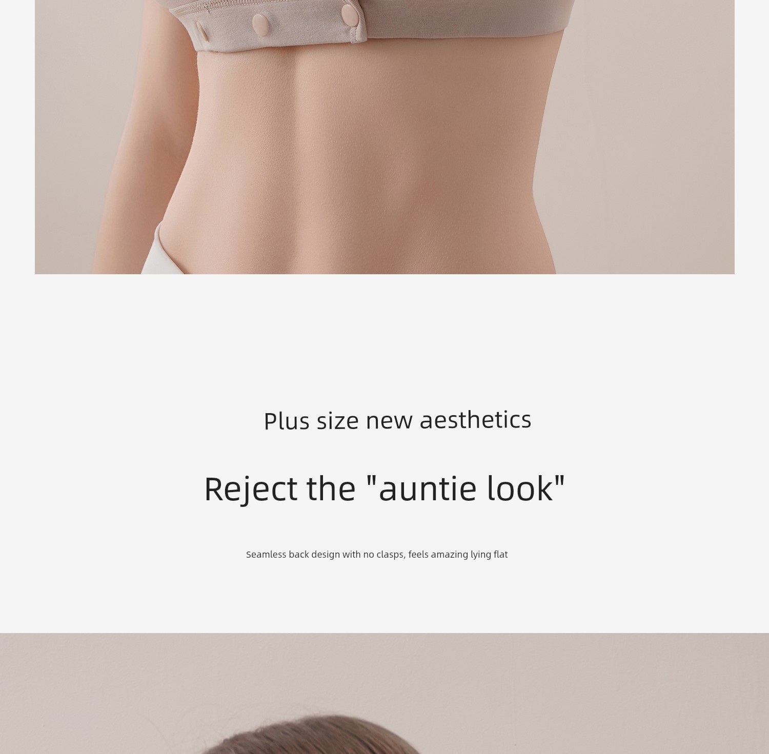 [C-G Large Size Large Bust] Nursing Bra with Large Cups to Prevent Sagging, Specially Designed for Postpartum Breastfeeding, Thin Summer Style Bra — 30