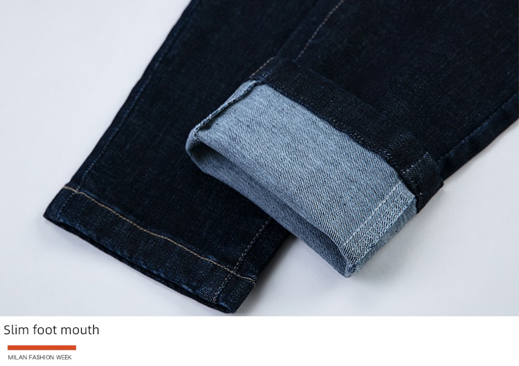 middle age High waist easy mom spring and autumn ma'am Jeans