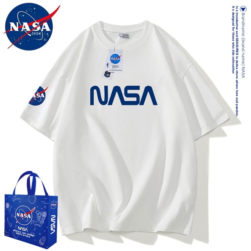 NASA Put on your clothes teenagers man Short sleeve T-shirt