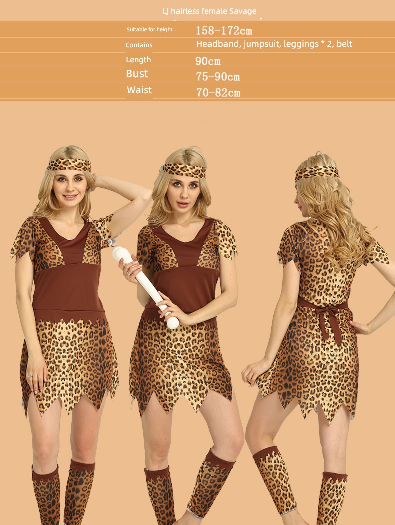 Women's money Indigenous people Africa original Halloween clothing