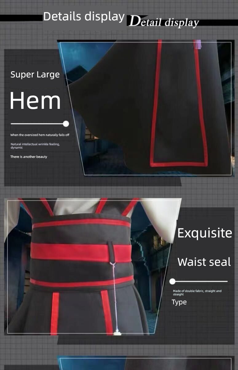 Master of evil Wenning Jiang Cheng Jinling full set Cos suit