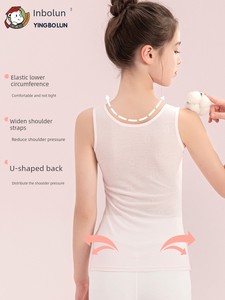Yingbolun Girls' Underwear, Teenage Growth and Development Period Bra, Stage One Children's Junior High School Girls' Sm