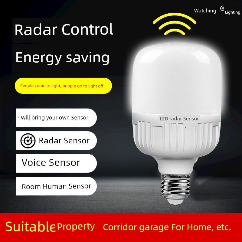 Led Induction Lamp Corridor For Home Corridor Sound and Light Control