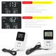 Digital display intelligent temperature controller temperature control switch floor heating fish tank adjustable temperature control socket refrigerator temperature controller