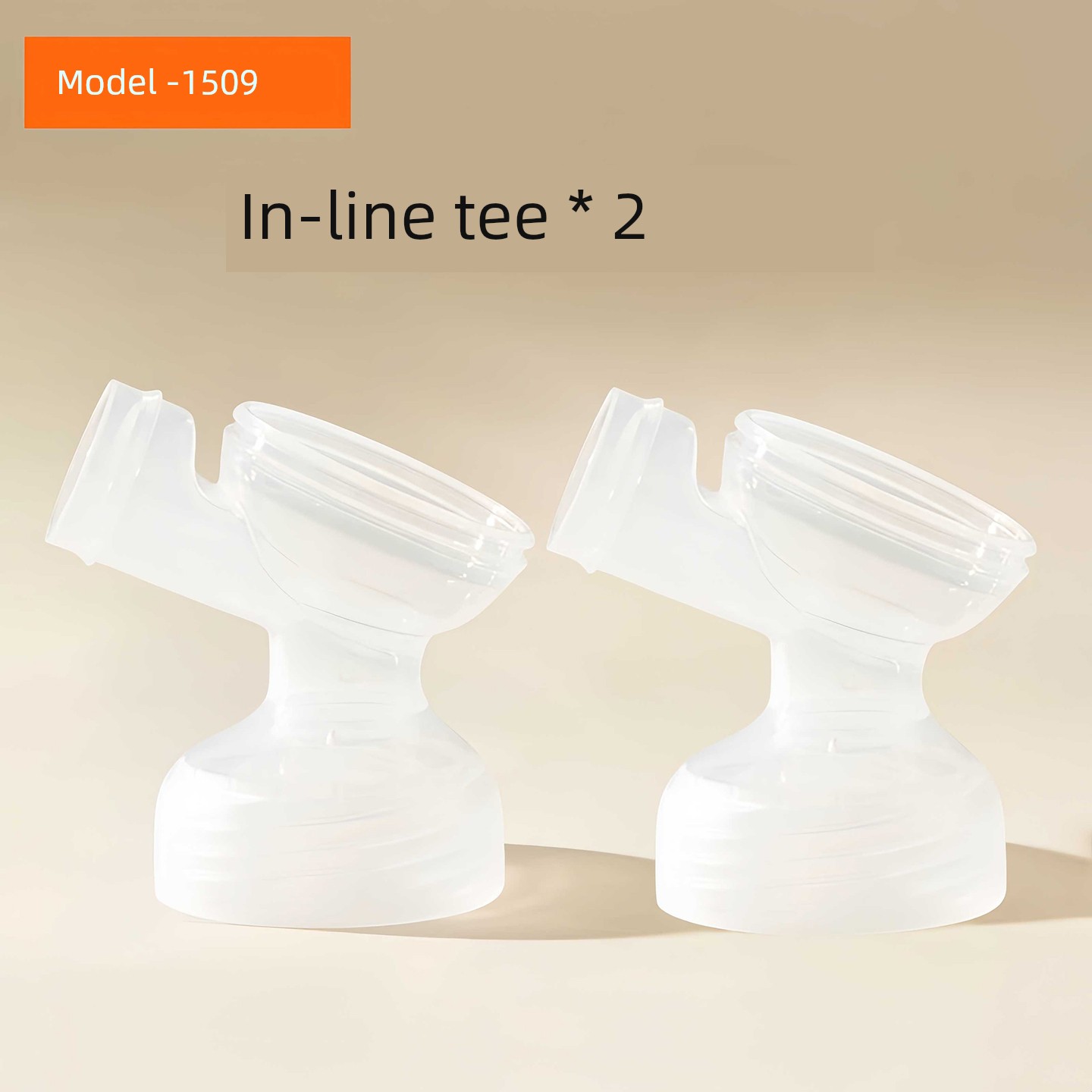 Suitable for Boga 1509/1517 Breast Pump Accessories Breast Shield Suction Silicone Valve Catheter Three-Way Bracket M3 — 5