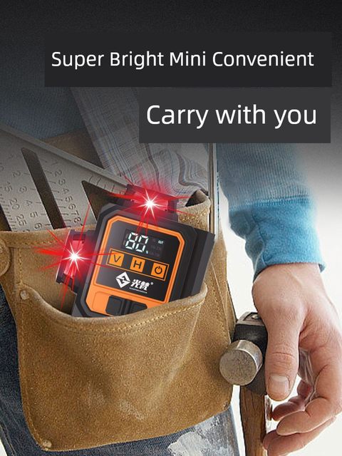 Mini Small Level High Precision High Light Automatic Line-Portraitable Infrared Red Light 12-Line Level-Patient Outdoor
