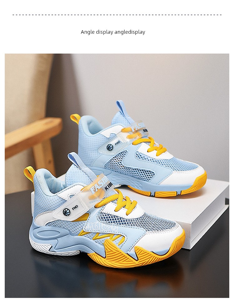 Zurich's New Girls' Sports Shoes for Autumn Are Breathable and Lightweight Children's Shoes for Older Children, Non-Slip and Dirt-Resistant Running Shoes — 9