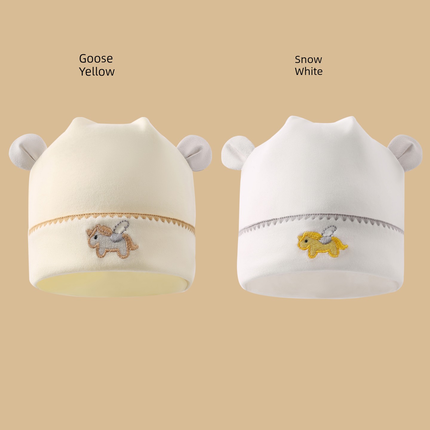 Pregnant and Newborn Baby Hat 0-12 Months, Newborn Baby Protective Cap, Double-Layered, Spring, Summer, Autumn, Winter, Pure Cotton, Class a — 5