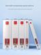 Qixin A4 folder quick labor clip 3/4 hole white clip binder information clip white office punching clip comix three-sided insert bag desktop storage card album Polaroid photo album small card album