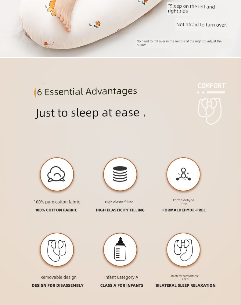 Sleeping Pillow Belly Support Handy Gadget Special Waist Support for Pregnancy — 2