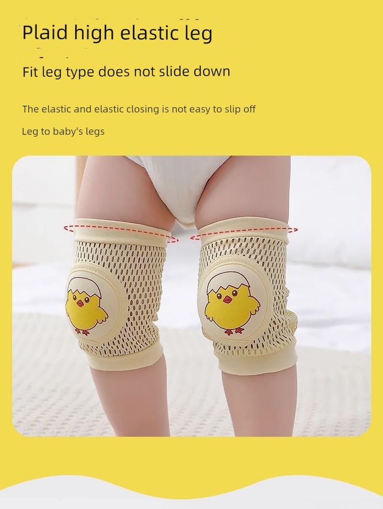 [Summer Breathable] Baby's Kneecap Baby Crawling Thin Men and Women Toddling Fall Protection Protective Gear Children Children Little Kids — 6
