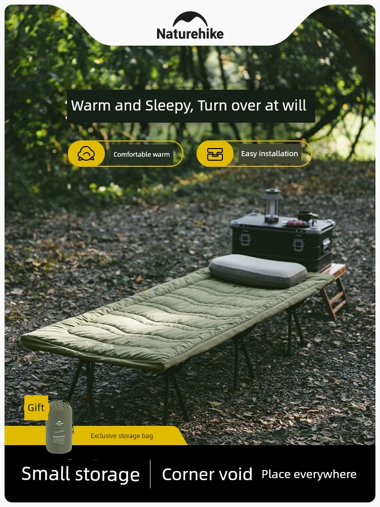 naturehike風格精緻露營防潮墊適用於露營單人使用軍野睡墊方案材質親膚保暖適合辦公室午休