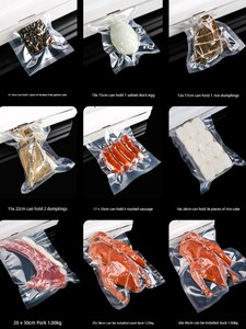 Vacuum Grocery Bag Fresh-Keeping Glossy Bag Cooked Food Donkey-Hide Gelatin Rice Commercial For Home Plastic Seal Grain 