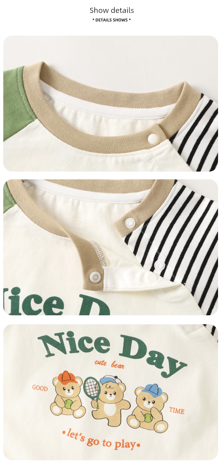 Kaka Panda Children's Long-Sleeve T-Shirt for Boys, Autumn Outfit, Baby Spring and Autumn Clothing, Girls' Top, Base Shirt, Children's Clothing — 27