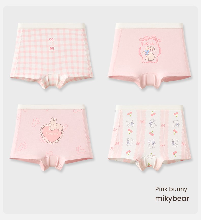 Girls' Underwear, Kidsren's Modal Boxer Shorts, Medium and Large Kidsren's Underwear, Baby Girls' Boxer Briefs, Summer Thin Style — 22
