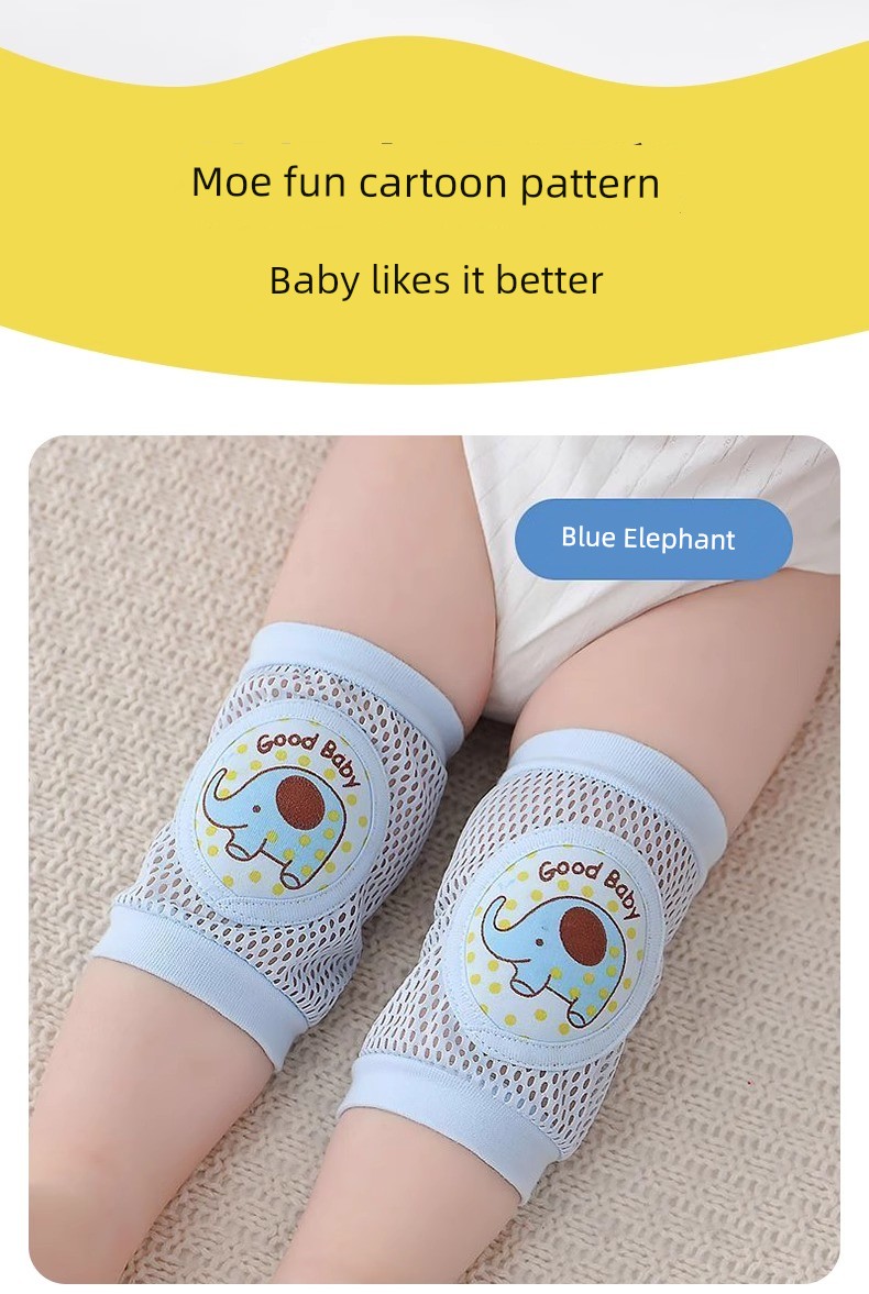 [Summer Breathable] Baby's Kneecap Baby Crawling Thin Men and Women Toddling Fall Protection Protective Gear Children Children Little Kids — 7