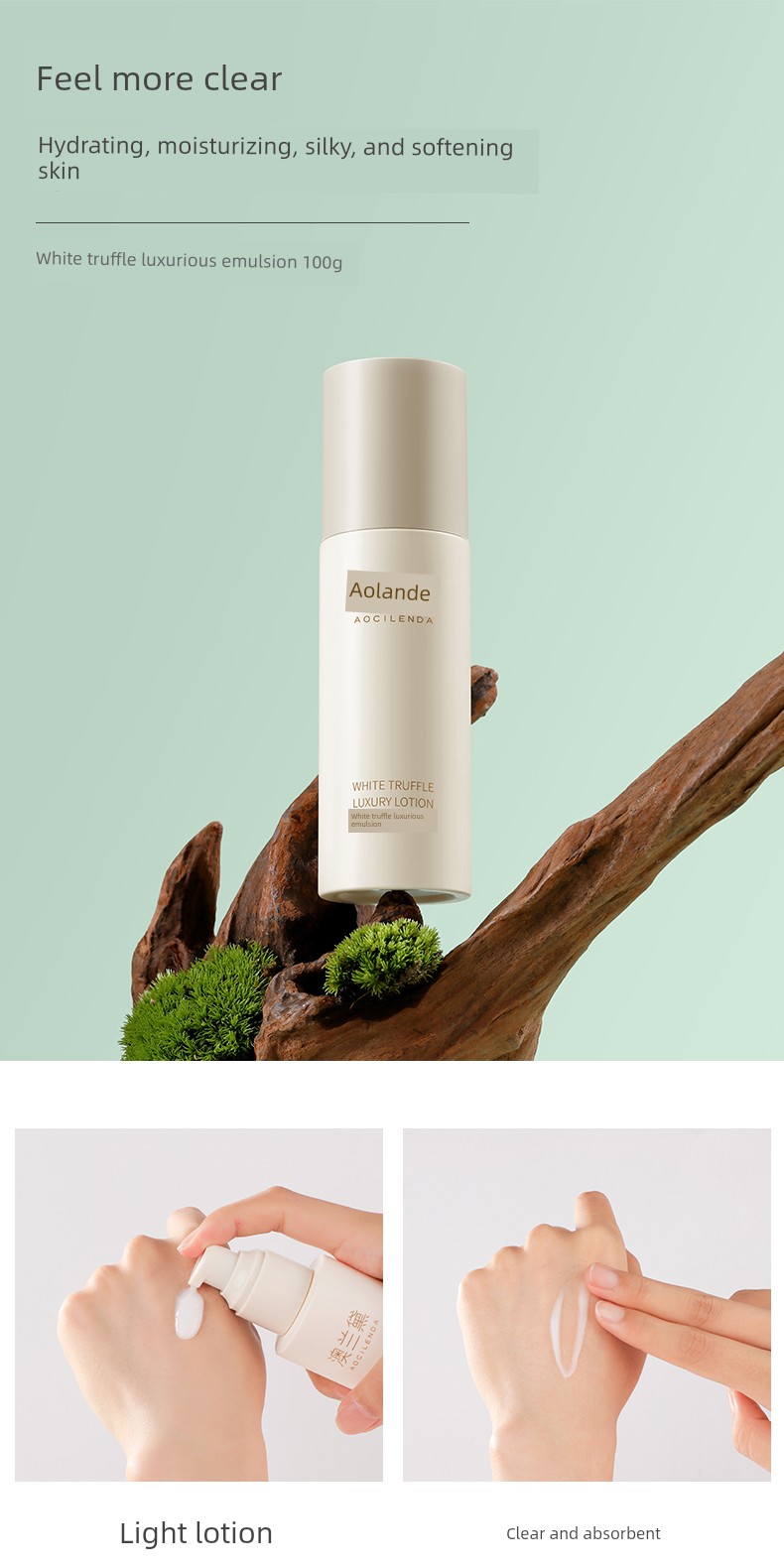 Aolan Dai's White Truffle Set Can Be Used for Pregnancy Preparation, Specifically for Skin Care, Moisturizing, Hydrating Lotion, and Essence Skin Care Set — 11