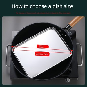 Special Rectangular Stainless Steel Cold Leather Rice Noodles