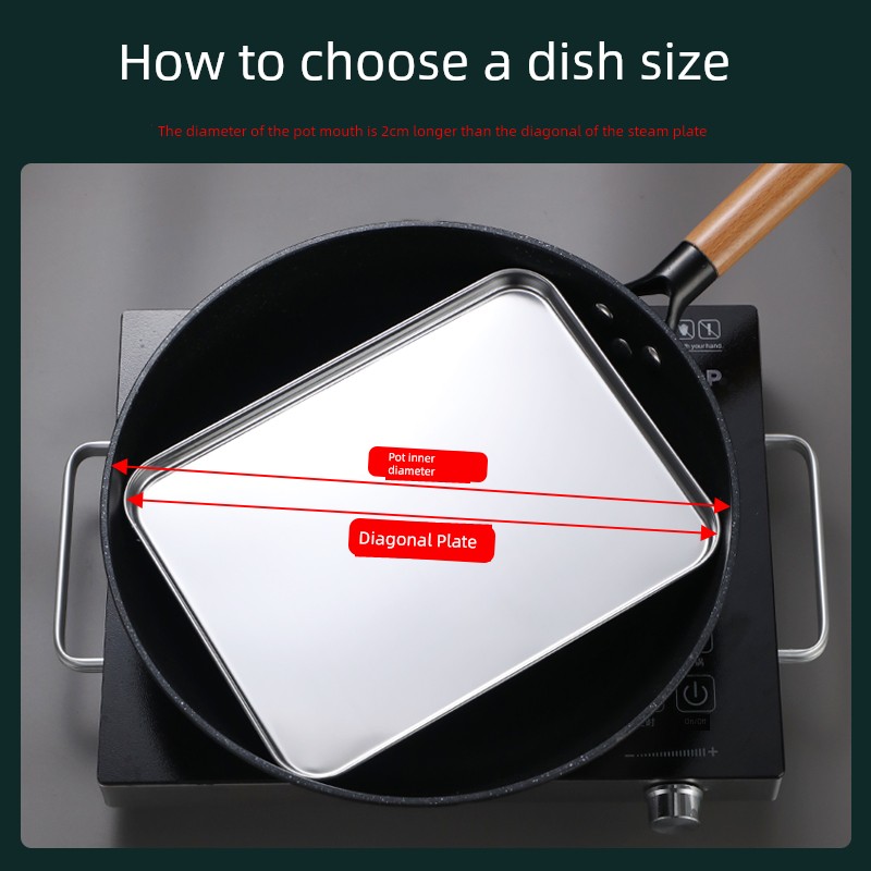 Special Rectangular Stainless Steel Cold Leather Rice Noodles