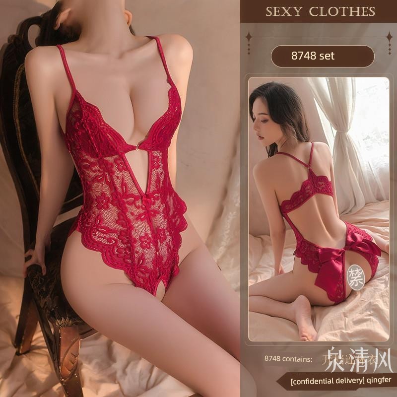 Sexy and Playful Sleepwear, Abstinence-Style Plus-Size Lace Camisole Nightdress, Abstinence-Style 2026 New Style, Mood-Enhancing and Fun Lingerie for Women — 6