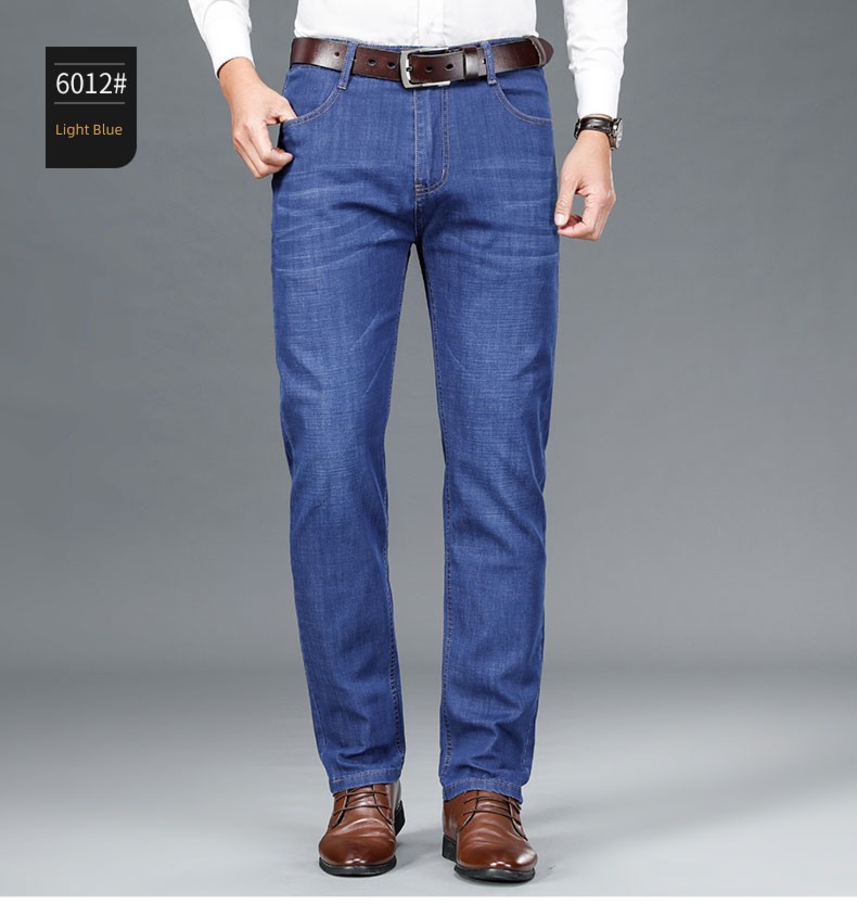 Guangzhou Autumn and winter thickening business affairs leisure time Jeans