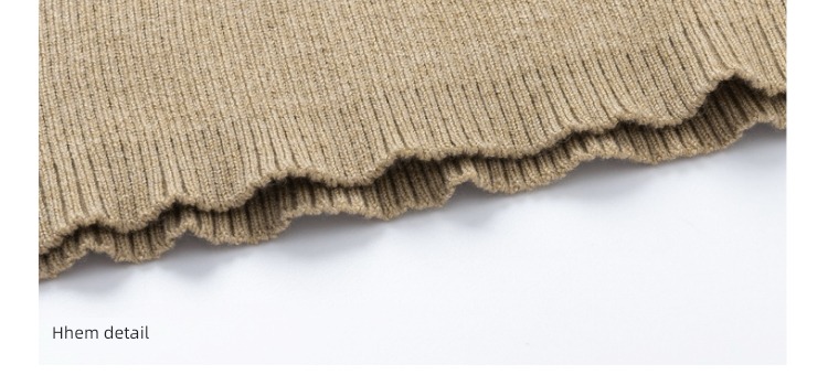 Languid camisole Two piece set Outside Long sleeve Sweater