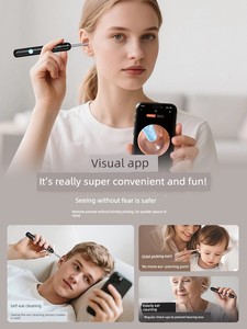 Visual Ear Pick Tweezers Ear Cleaning Tool Clip Ear Pick Children's Ear Cleaning Professional Clip High-Definition Medic