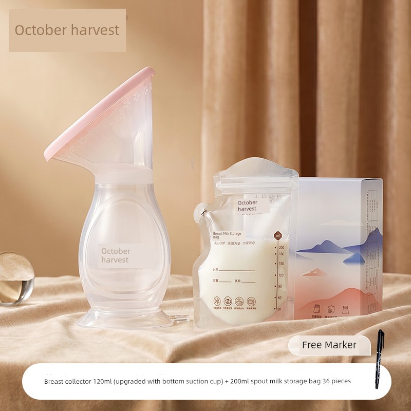 October Crystallization Manual Breast Milk Collector — 2