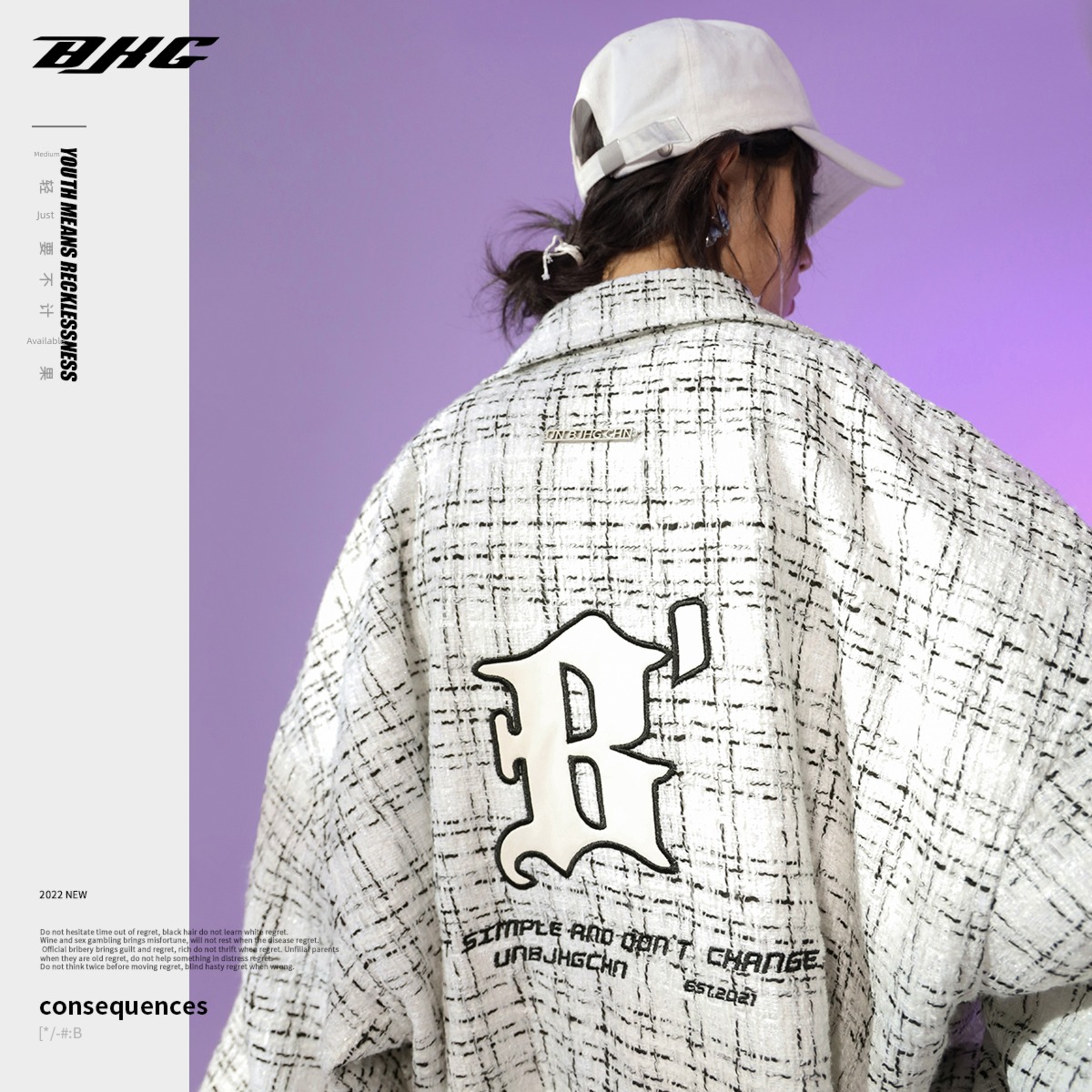 BJHG Ignore consequence autumn Little fragrance lovers Jacket