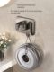 Mop hook without hole punching bathroom storage tool sticky hook broom hanger powerful adhesive wall hanging mop clip
