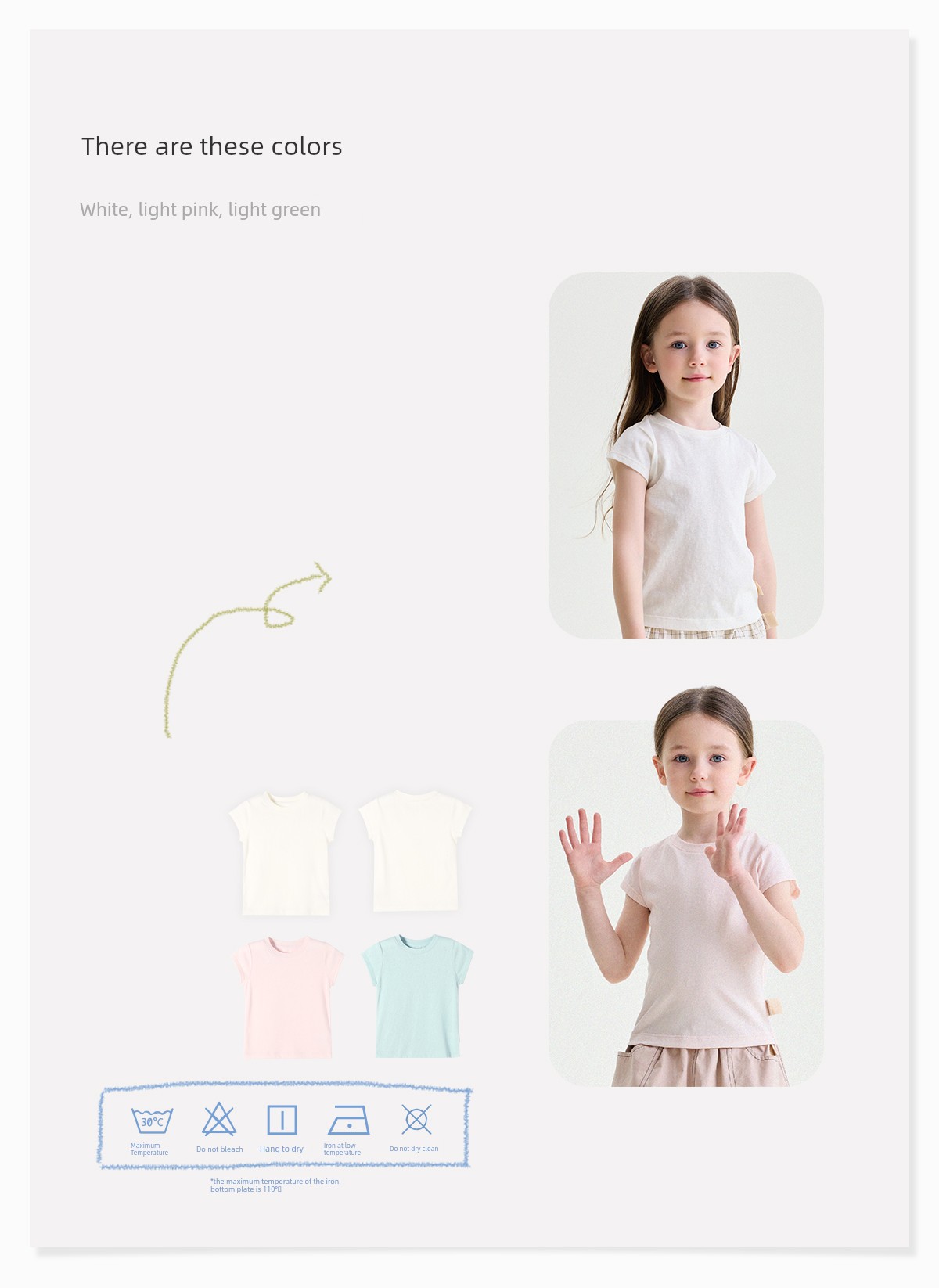 Baby Summer New Versatile Simple Solid Color Short-Sleeve T-Shirt for Girls 2026 Fashion Children's Top Trendy — 11