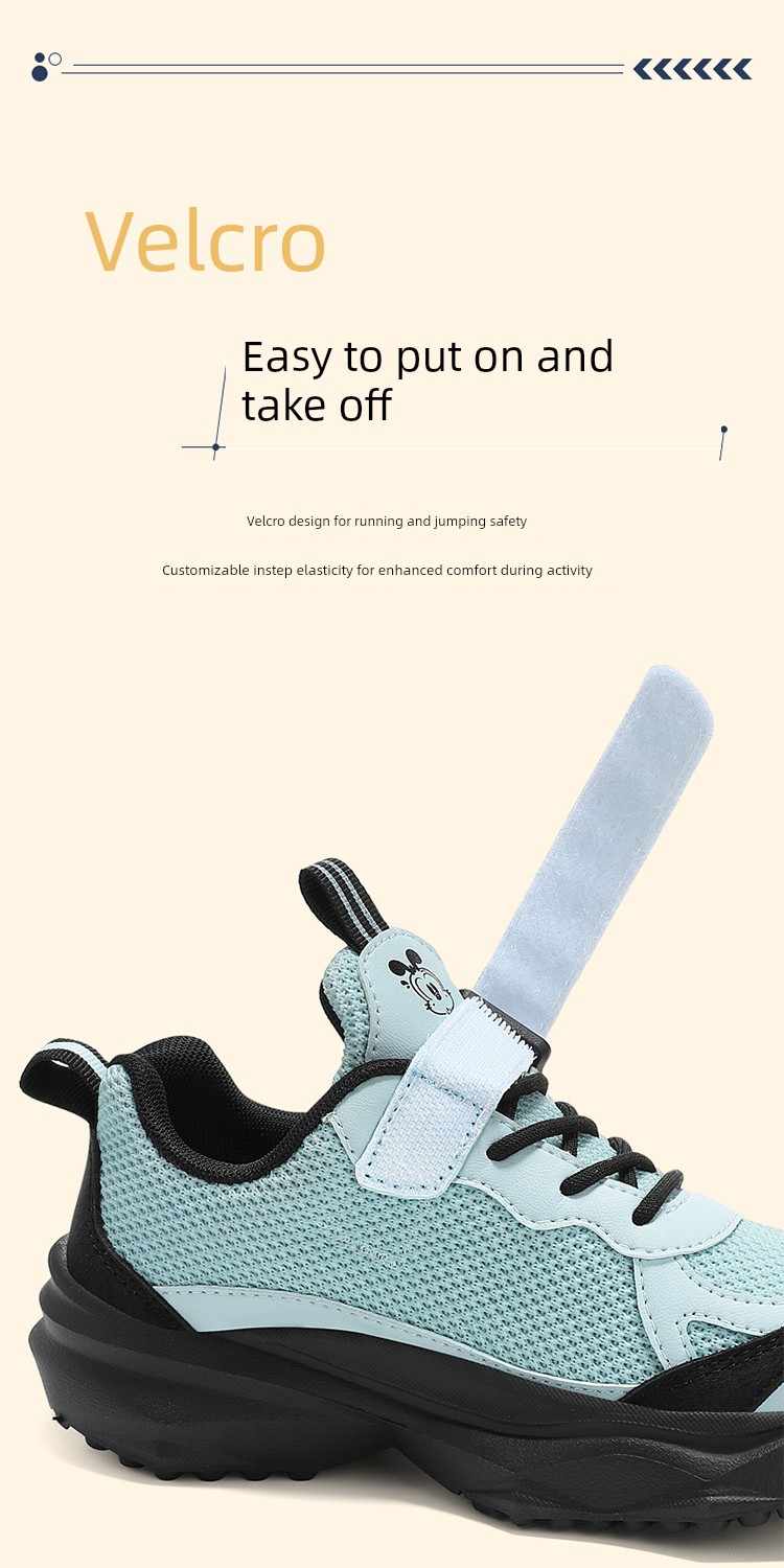 Babudou Kidsren's Sports Shoes New Autumn Mesh Breathable Mesh Shoes for Middle-Aged and Older Boys' Shoes Student Running Shoes — 14